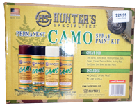 Permanant Camo Spray Paint
