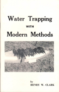 Water Trapping with Modern Methods
