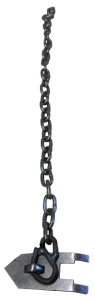 Wolf Fang Anchors with Chain
